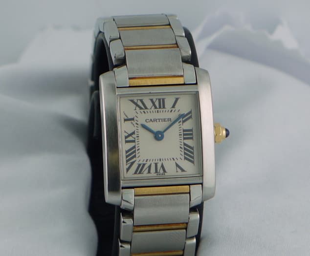 Cartier Tank Francaise SS/gold
Small