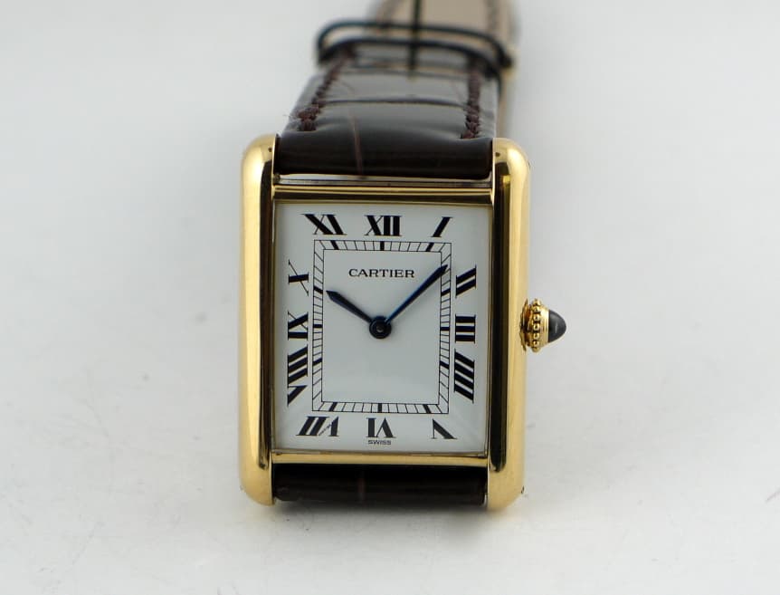 Cartier Tank Louis 
Y.G Manual 