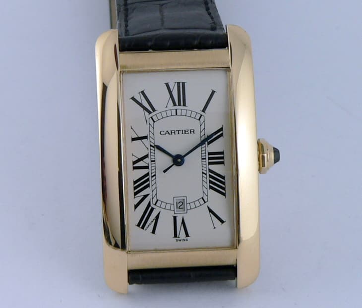 Cartier American Tank YG