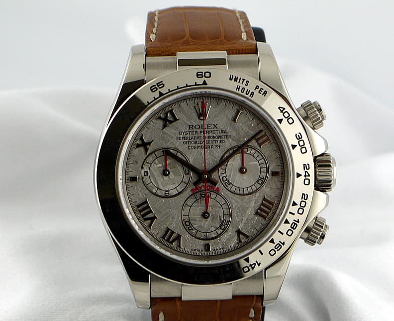 Rolex Daytona WG Strap/ Meteorite dial