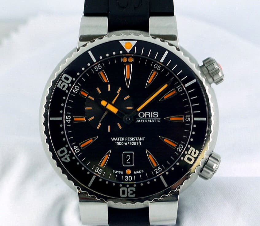 Oris PEDRO Oris TT1 Divers Small Second Date 