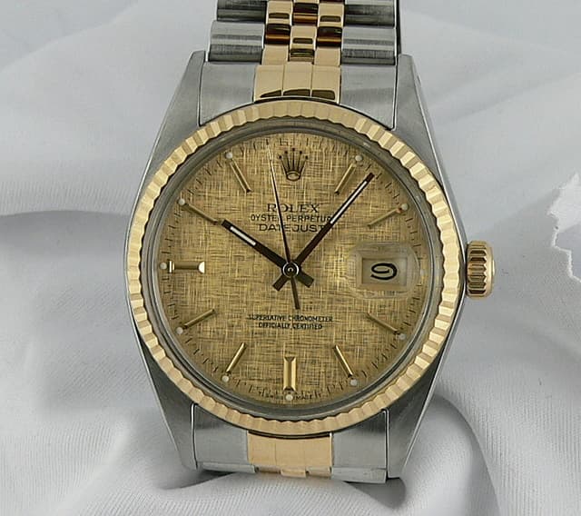 Rolex Datejust 2T Tapestry Dial