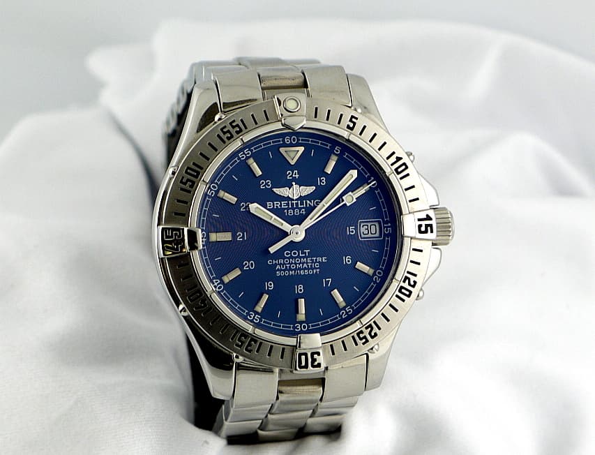 Breitling Colt Automatic Blue Dial