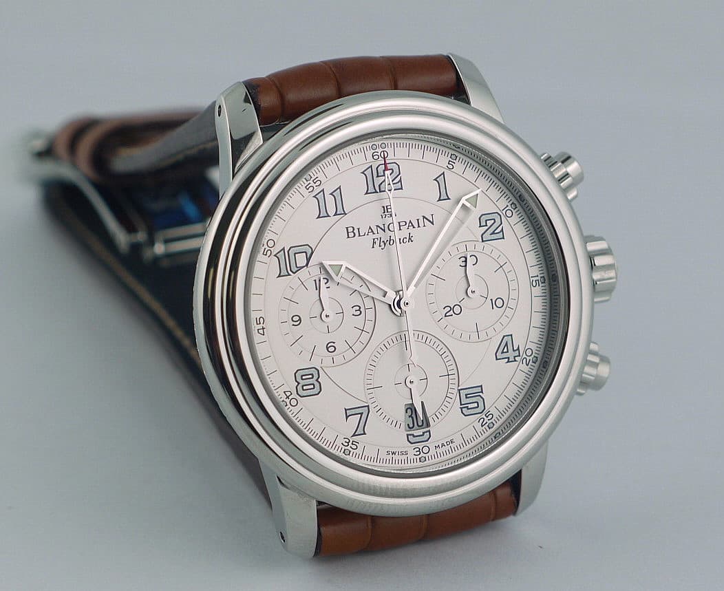 Blancpain Flyback Strap White Dial
