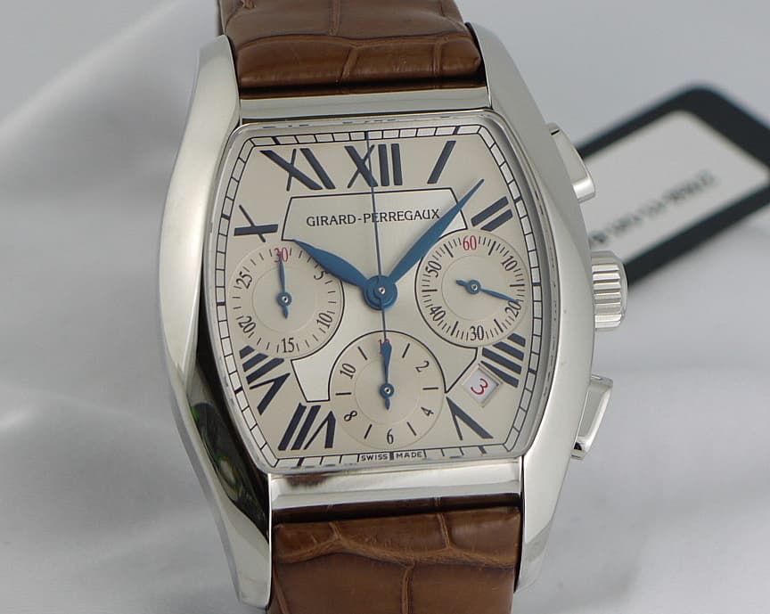Girard Perregaux Richville Steel Chrono
Silver