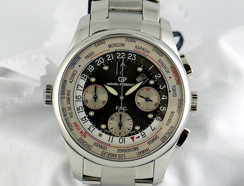 Girard Perregaux World Time WW.TC Chrono SS/SS
Gray
