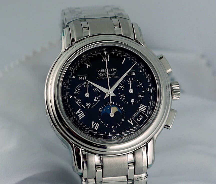 Zenith Chronomaster Moon Black
SS/SS
   