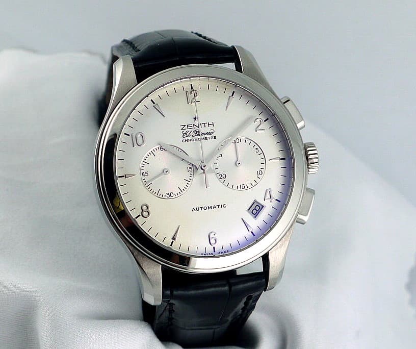 Zenith Class T El Primero
Silver 

