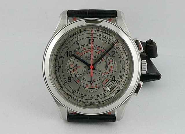 Zenith Class Dark Silver
chrono 44mm
