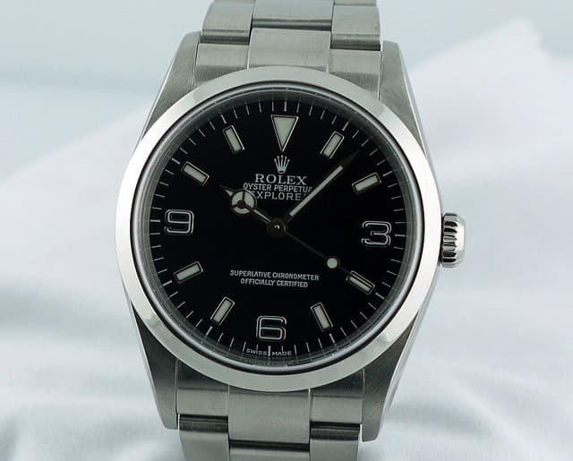 Rolex Explorer I Black


