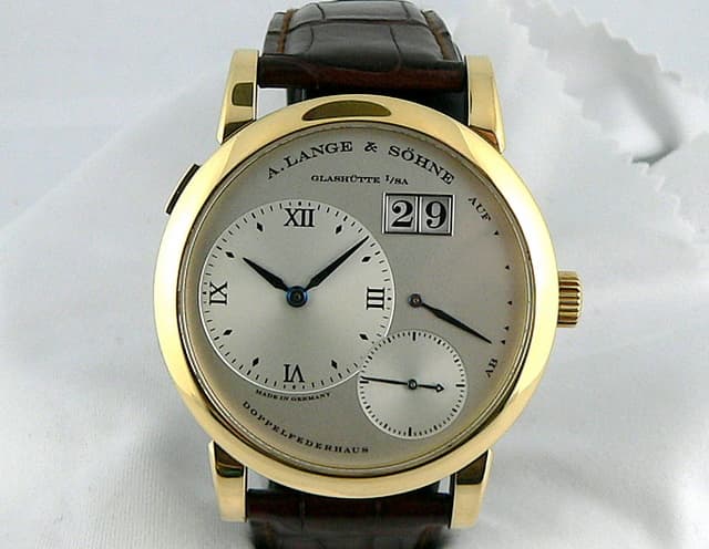 A. Lange and Sohne Lange 1 Yellow