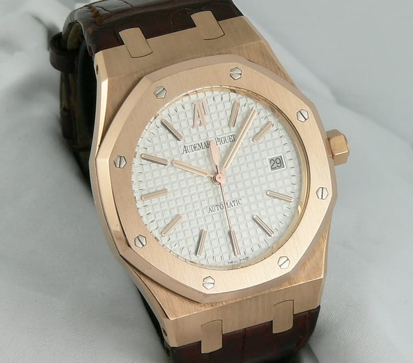 Audemars Piguet Royal Oak Jumbo 15300 Rose White  