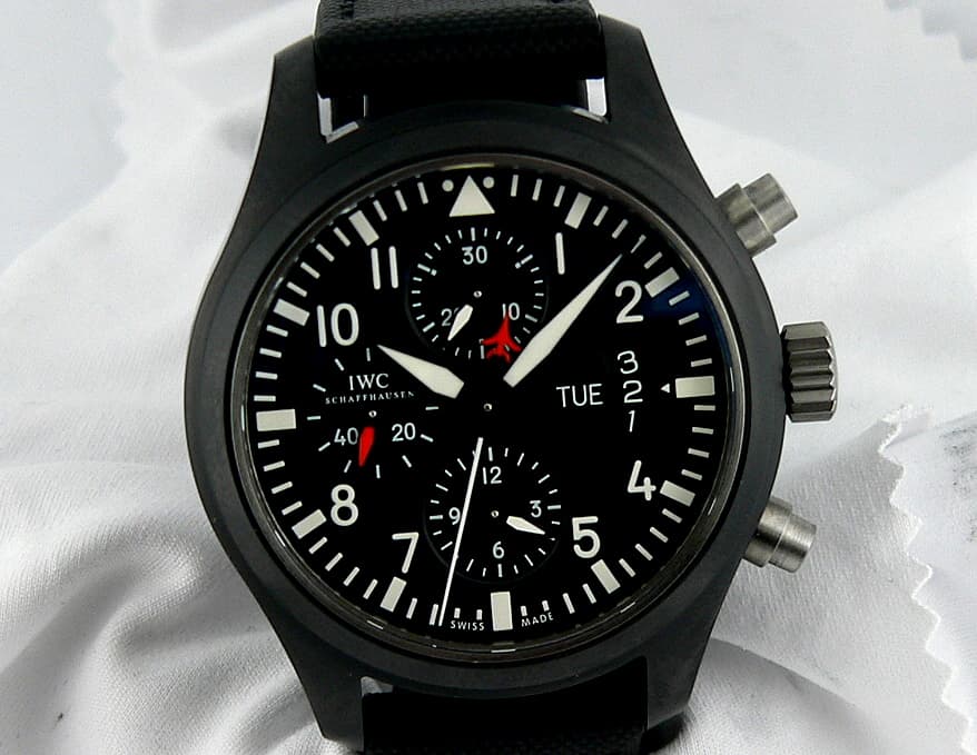 IWC 3789 Top Gun Ceramic 
Fliegeruhr Chrono-Automatic Edition