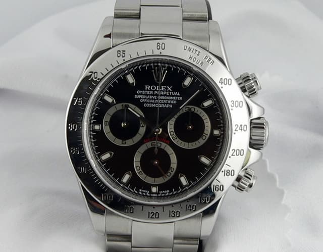 Rolex Daytona SS Black Dial
