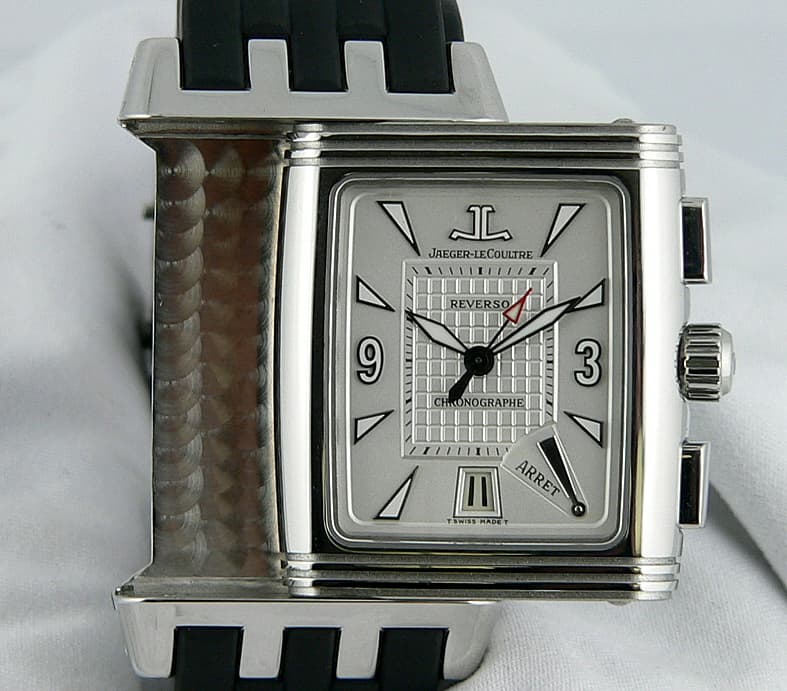 Jaeger LeCoultre Gran'Sport Chrono  SS/SS White