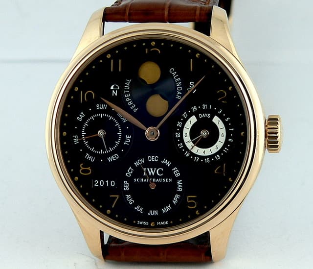 IWC Portugieser Perpetual RG/Black