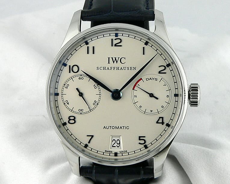 IWC Portugieser 5001 7 Days Steel White