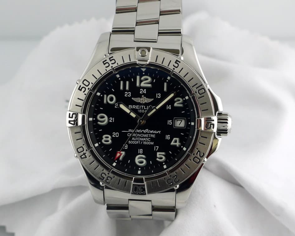 Breitling Super Ocean Pro SS/SS
Black dial
