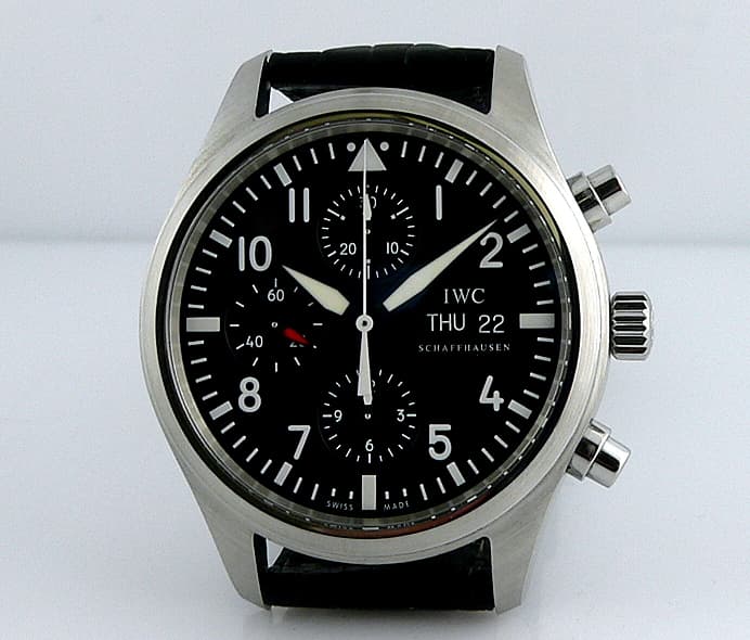 IWC Fliegeruhr Chrono Black Dial 42mm