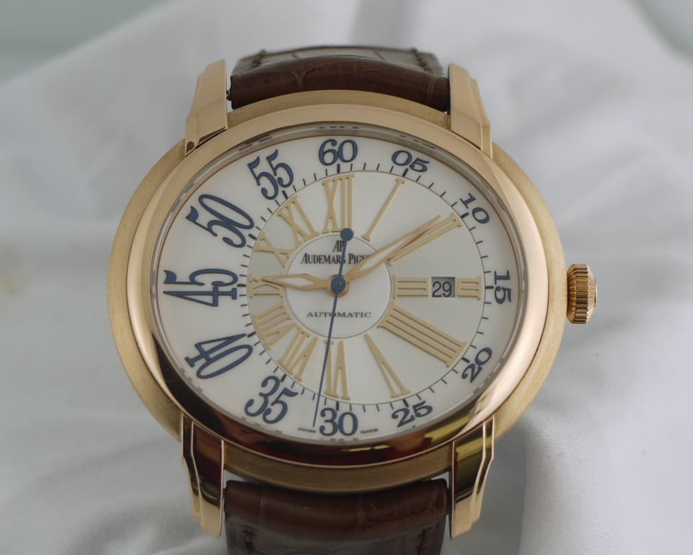 Audemars Piguet Millenary Novelty
Rose Gold
White/Silver Dial