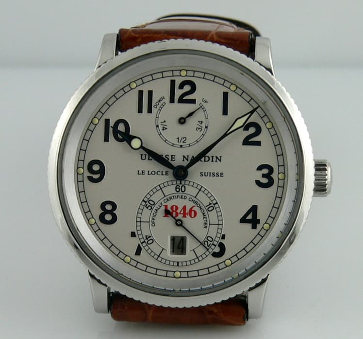 Ulysse Nardin Marine Chronometer 1846 SS/Strap