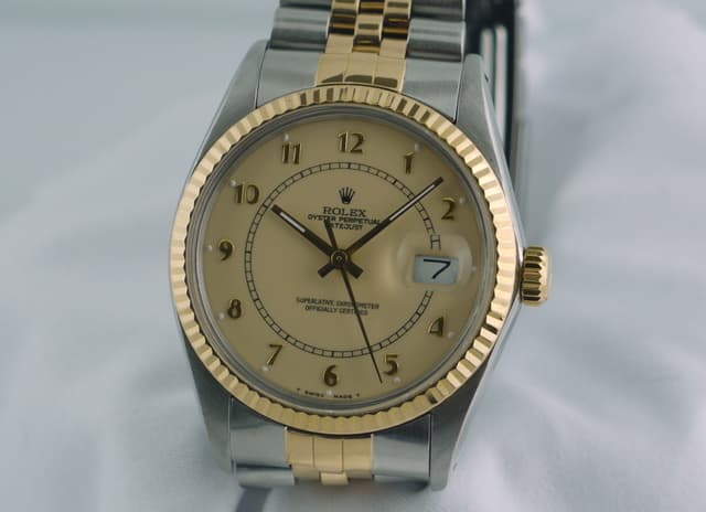 Rolex Datejust 2T Cream Dial