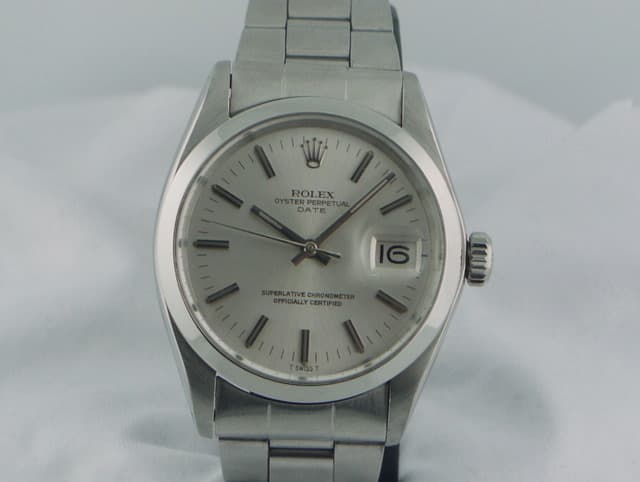 Rolex Date SS/SS COSC