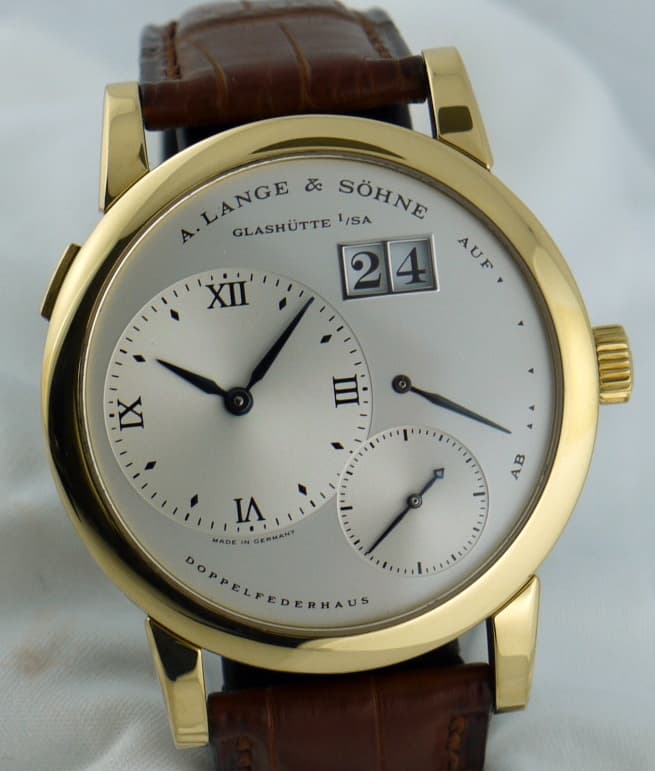 A. Lange & Söhne Lange 1 Yellow Gold
Champagne Dial