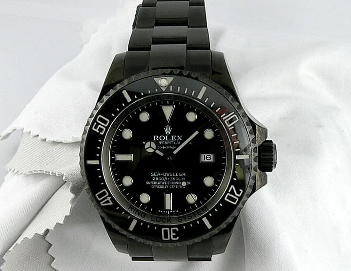 Rolex Deep Sea SS/SS DLC Coating