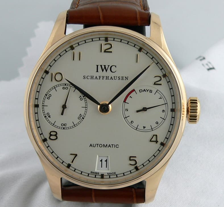 IWC Portugieser 5001 Rose 7 Days