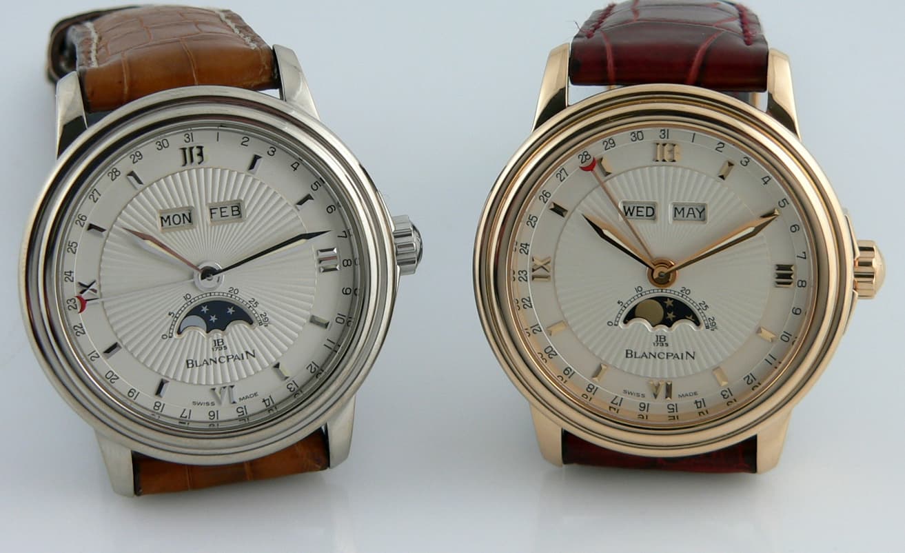 Blancpain 260th Anniversary,
Unique Set White and Rose