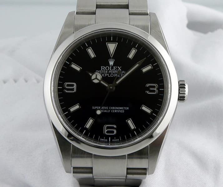 Rolex Explorer I Black