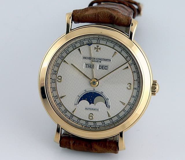Vacheron Constantin Triple Date 
Moon Yellow