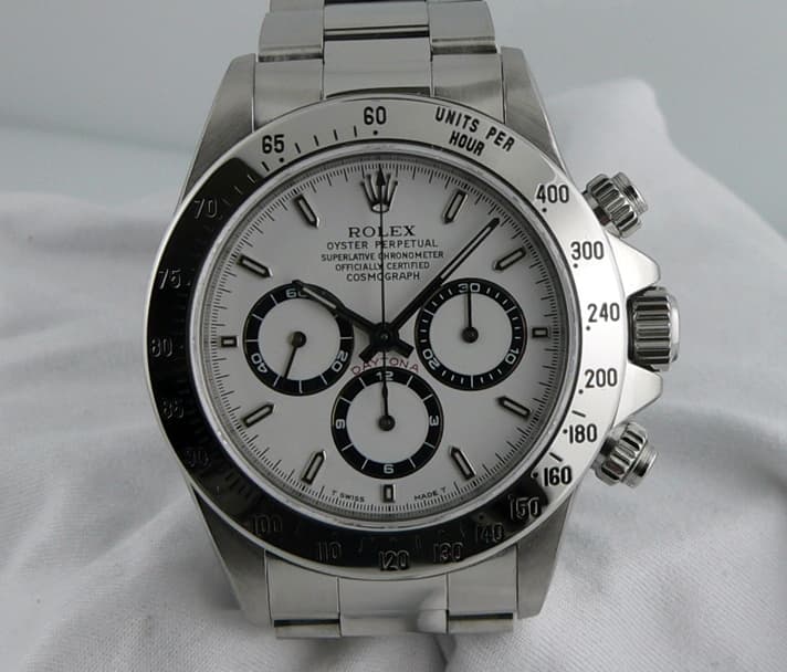 Rolex Daytona SS White dial Zenith