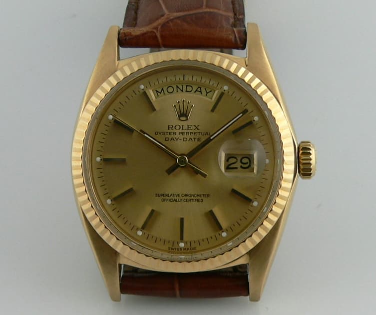 Rolex President Yellow
Strap
1970's