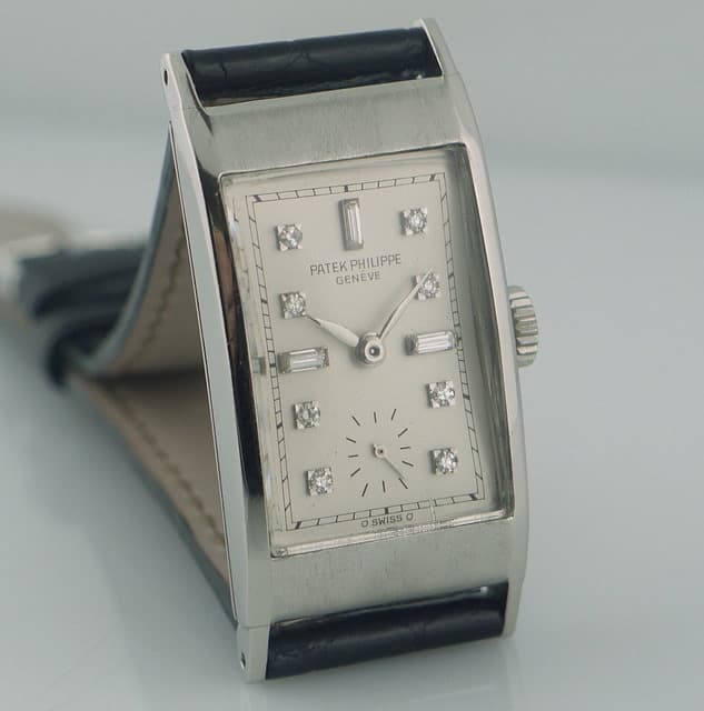 Patek Philippe Platinum
Diamond Hour Markers
Vintage
