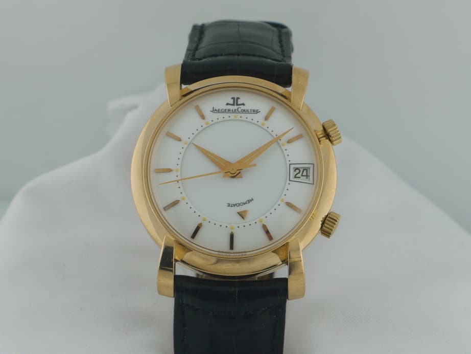 Jaeger LeCoultre Memodate in Rose Gold