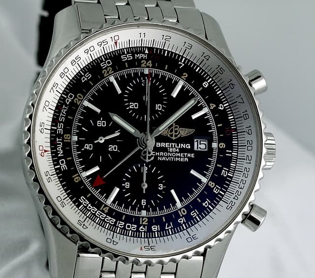 Breitling Navitimer World Black Dial SS/SS