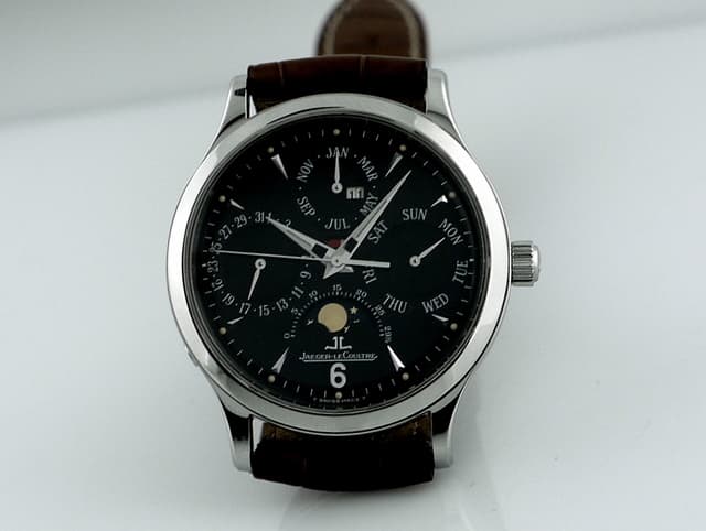 Jaeger LeCoultre Master Perpetual Steel Black