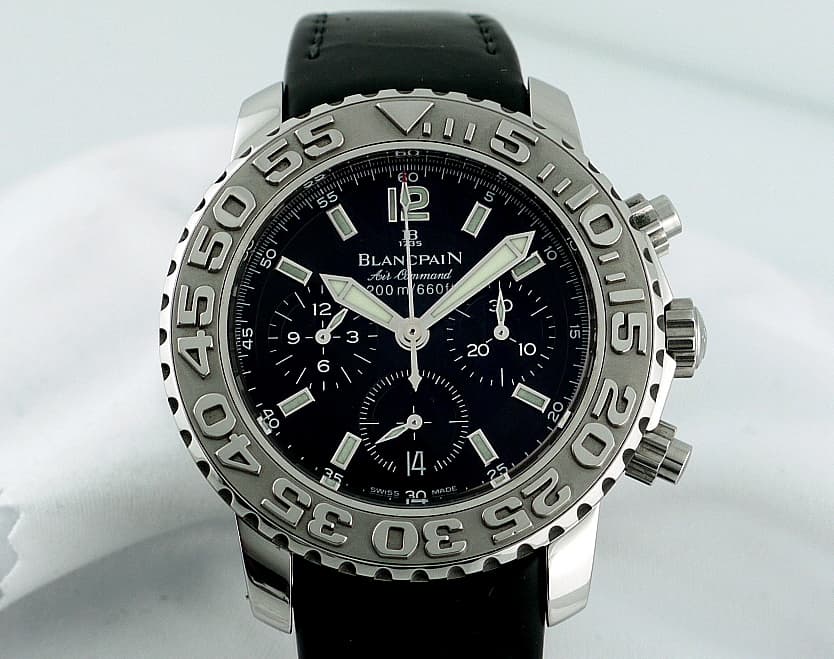 Blancpain Air Command Flyback Rubber 