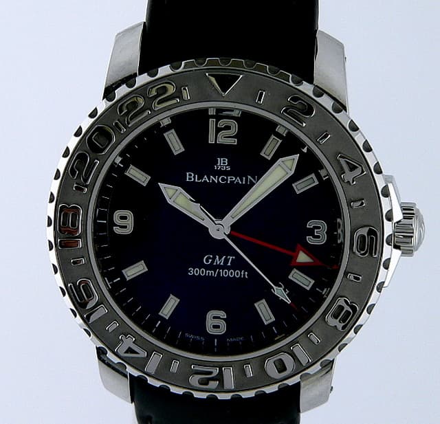Blancpain GMT SS/Strap Black