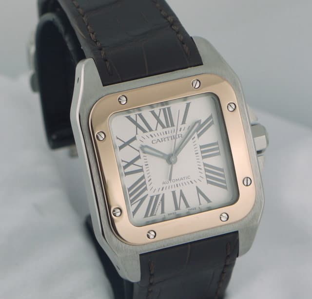 Cartier Santos 100 2t Medium Auto