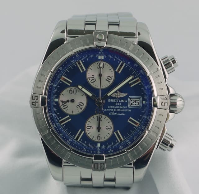 Breitling Chronomat Evolution
SS/SS blue