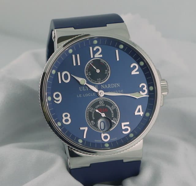 Ulysse Nardin Marine Chronometer 1846 Blue