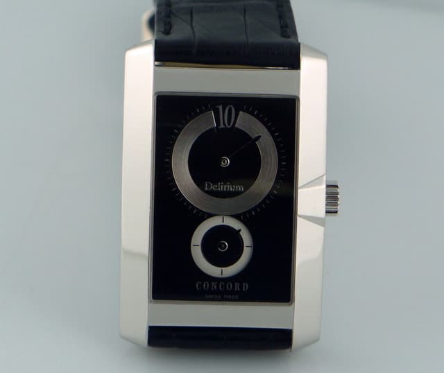 Concord Delirium 18K White Manual wind