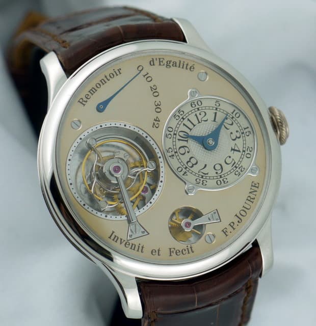F. P. Journe Tourbillon Souverain
Platinum