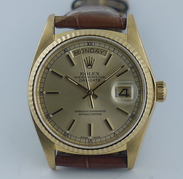 Rolex Day-Date Yellow Gold
Circa 1979
