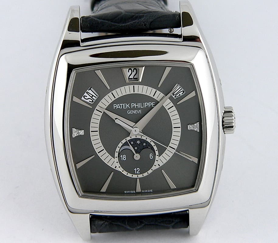 Patek Philippe Gondolo Calendario Grey Dial Platinum 