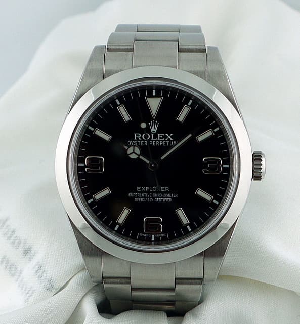 Rolex NEW Explorer I Black


