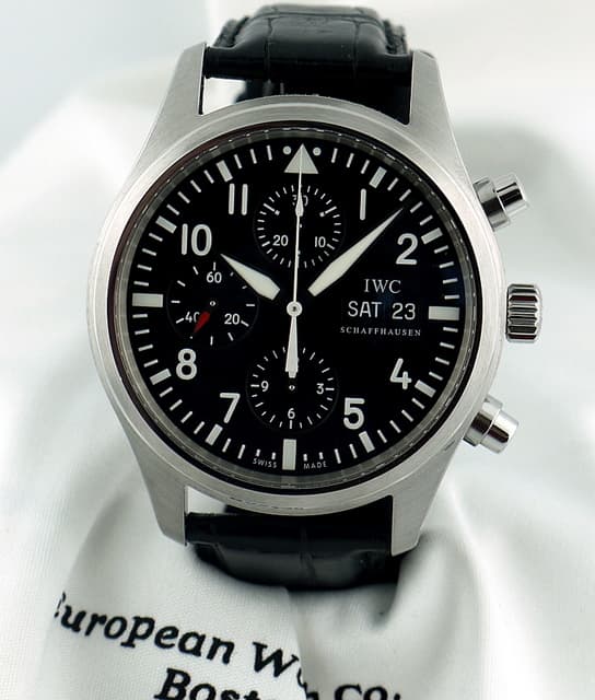 IWC Fliegeruhr Chrono Black Dial 42mm